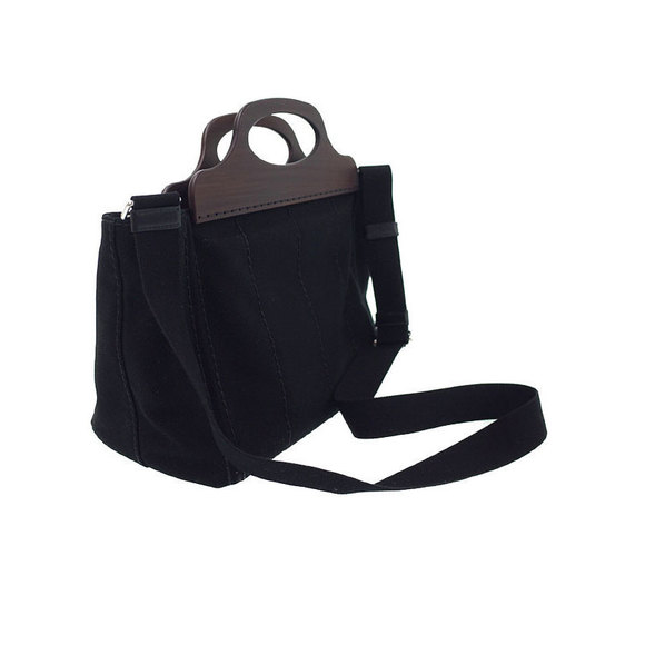 Prada Large 2WAY Bag Cotton Kanapa - Picture 1 of 9